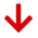 red arrow pointing down icon